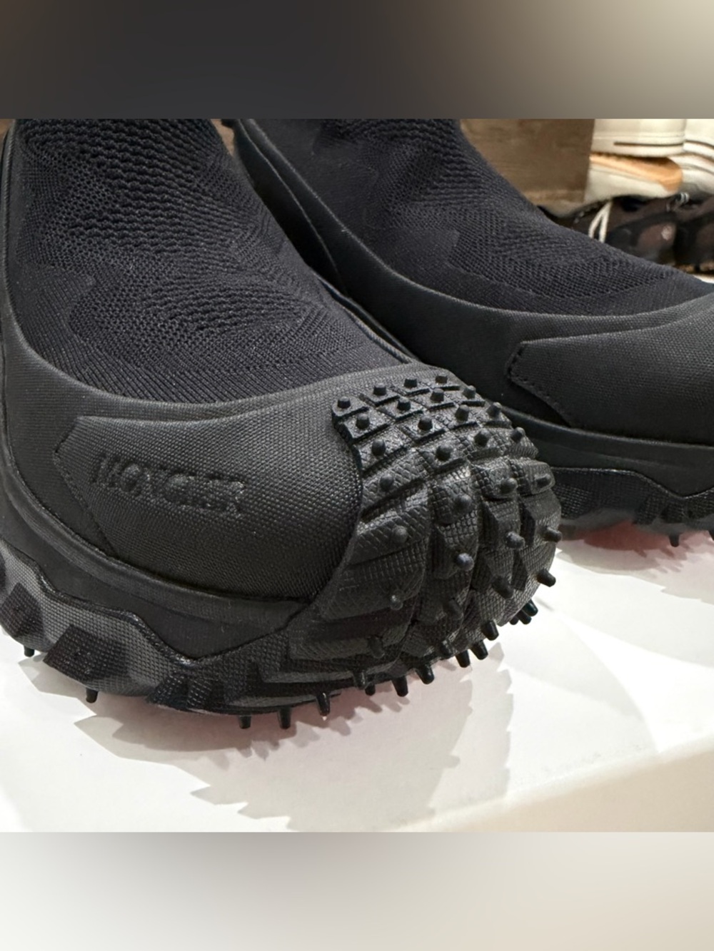 Moncler Trailgrip Knit Sock High Top Sneaker - Picture 6 of 13